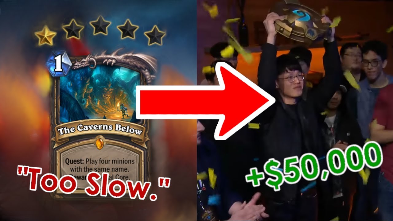История Hearthstone: Caverns Below Rogue
