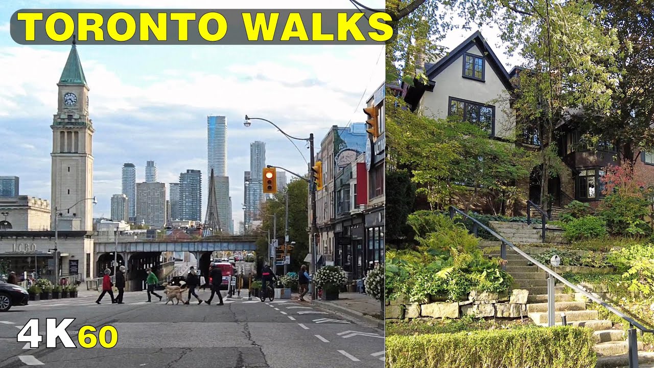 Walking the Upscale Summerhill Neighbourhood in Toronto (Oct 2021)