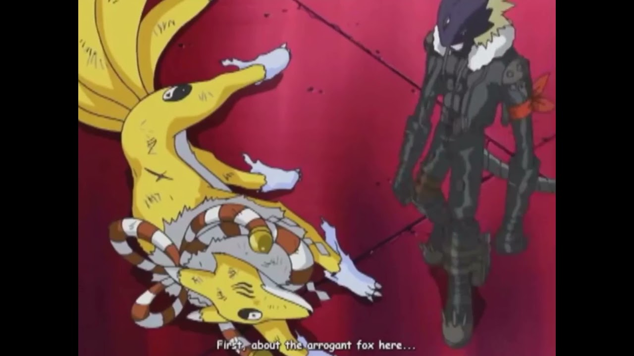 Digimon tamers episode 34 leomon’s death (Japanese sub)