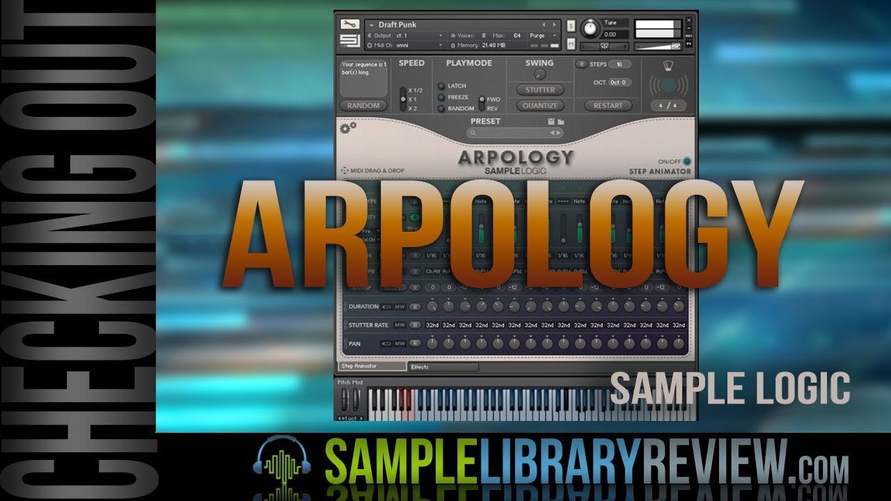 Checking Out ARPOLOGY by Sample Logic