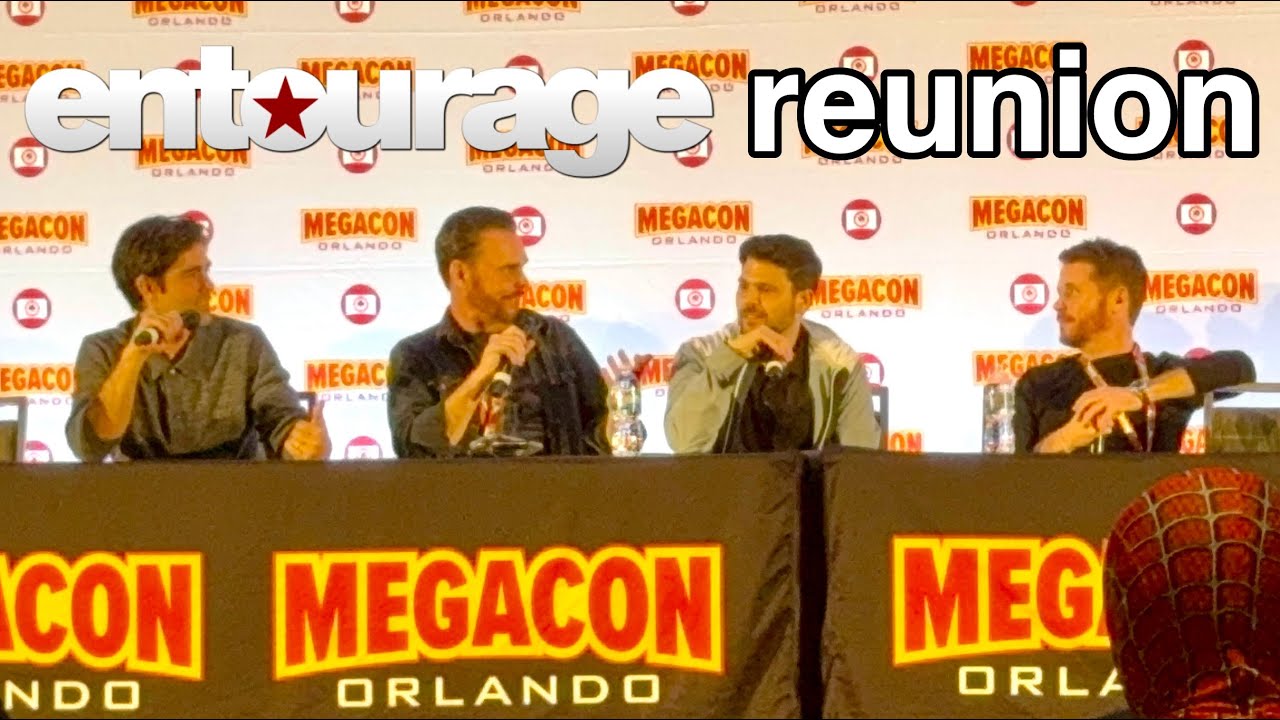 &lsquo;Entourage&rsquo; Cast Reunion- Full Panel At MegaCon Orlando 2024