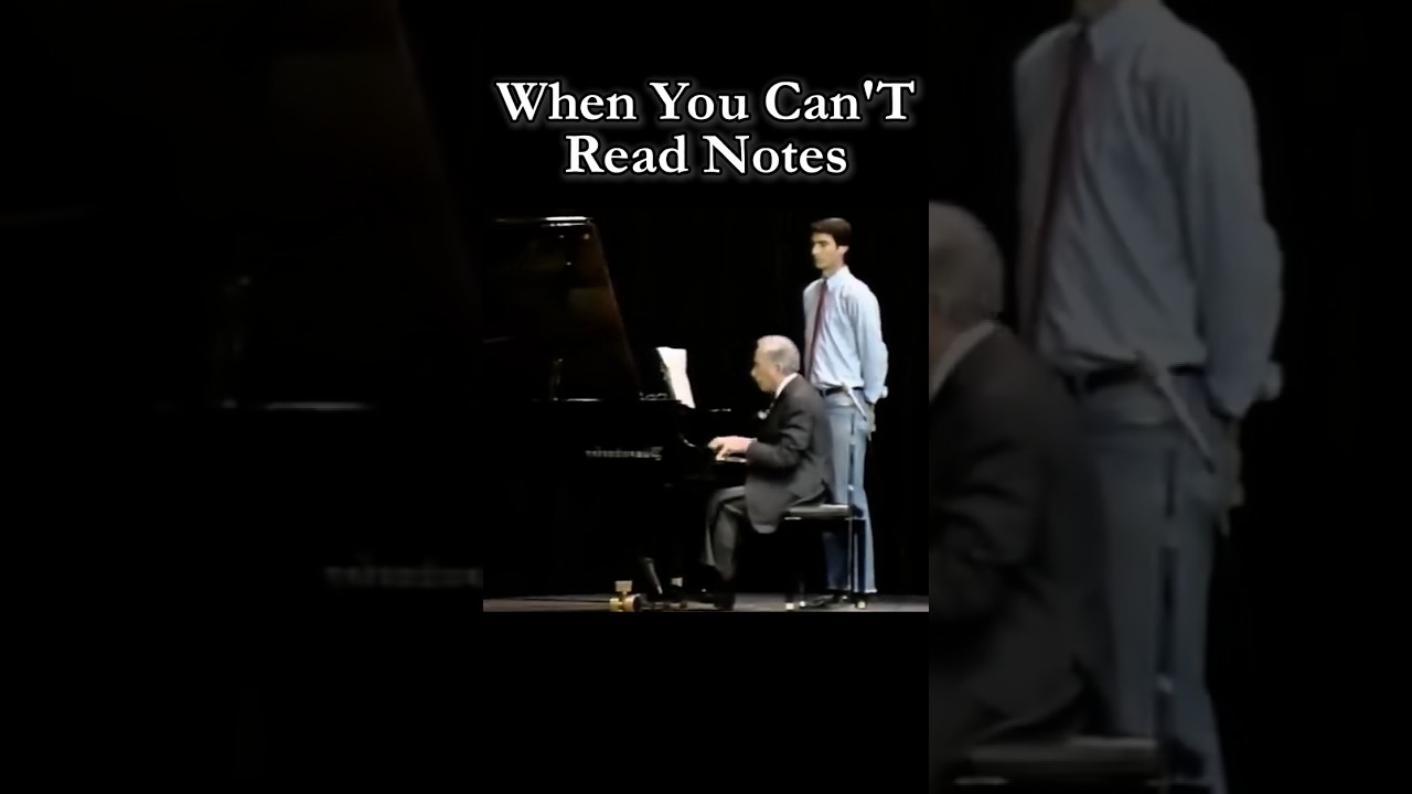 When you can't read notes 