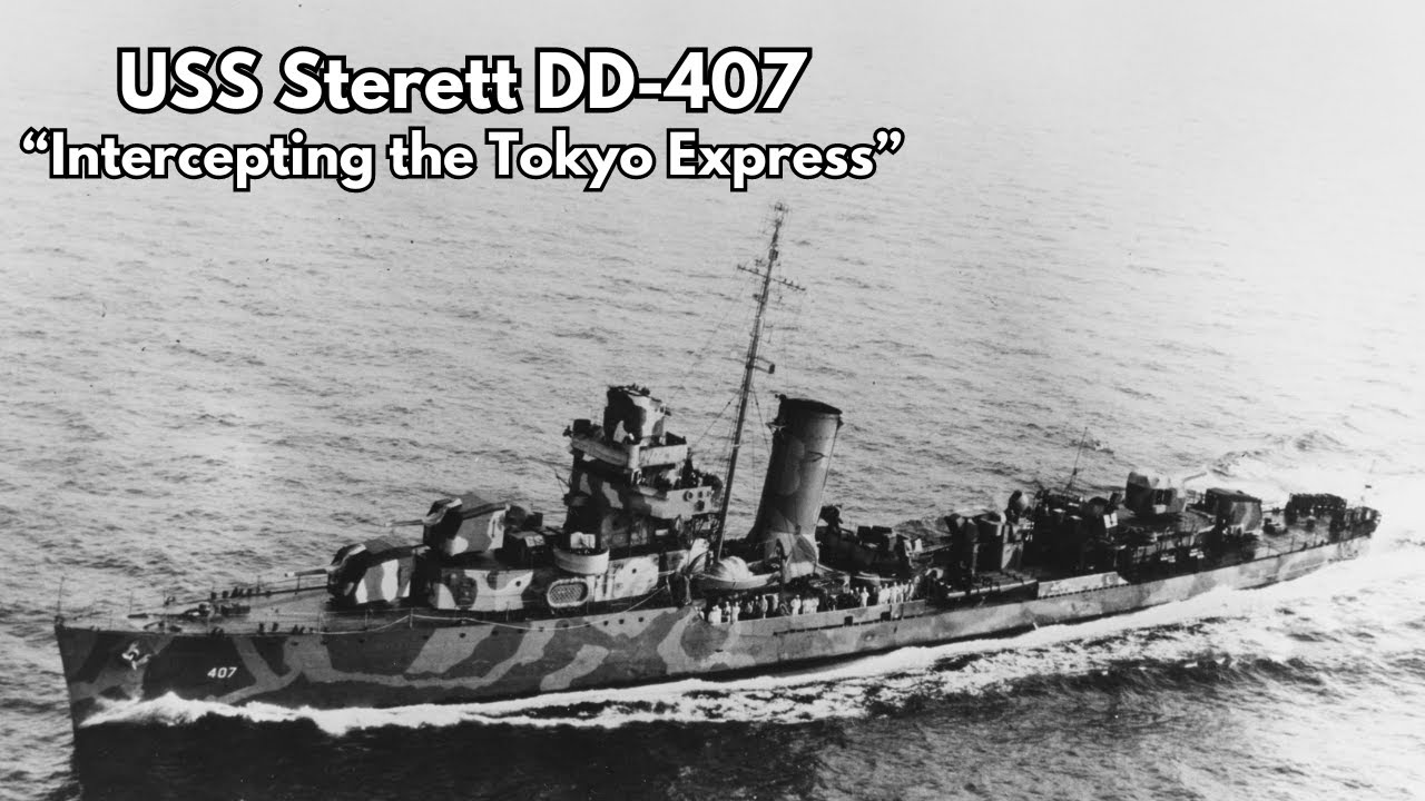 USS Sterett DD-407 - 
