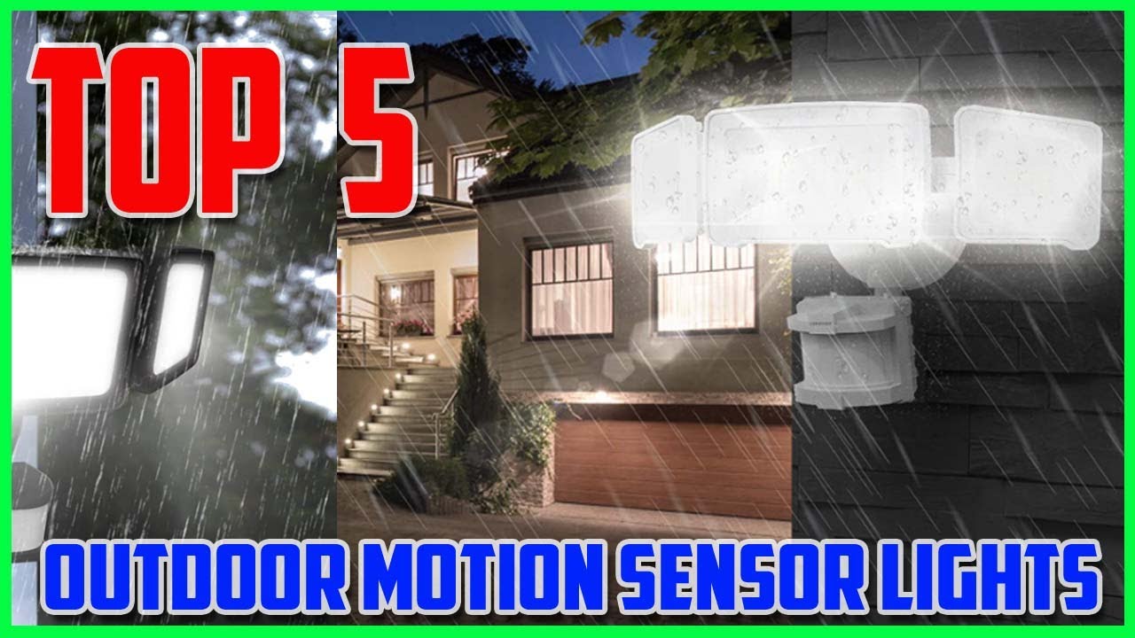 Top 5 BEST Outdoor Motion Sensor Lights 2023