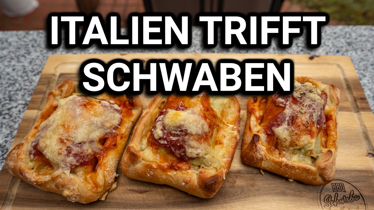Wenn Pizza auf Maultasche trifft – das ultimative Grillrezept!