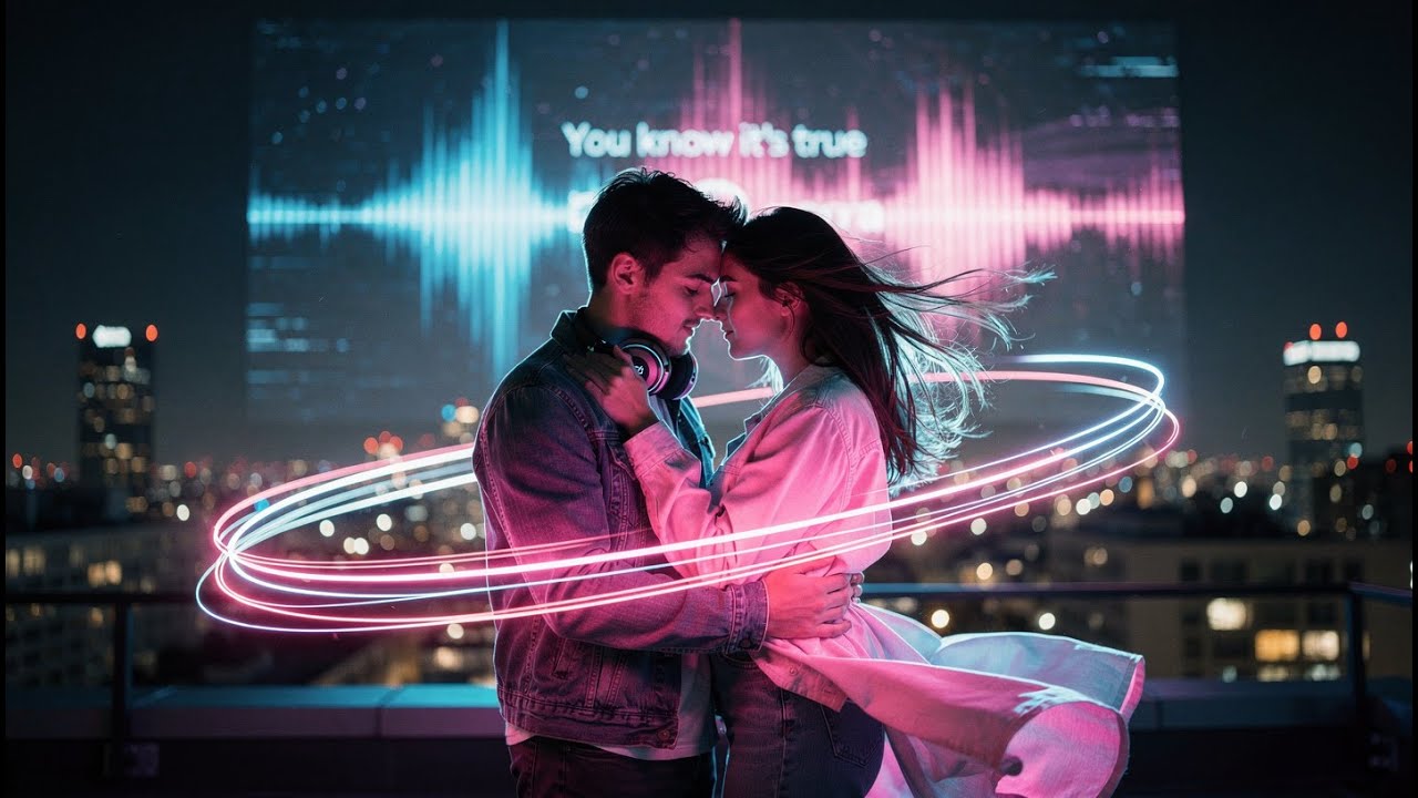 Neon Heartbeat 💜 Racing Through The Night ⚡ Official Music Video