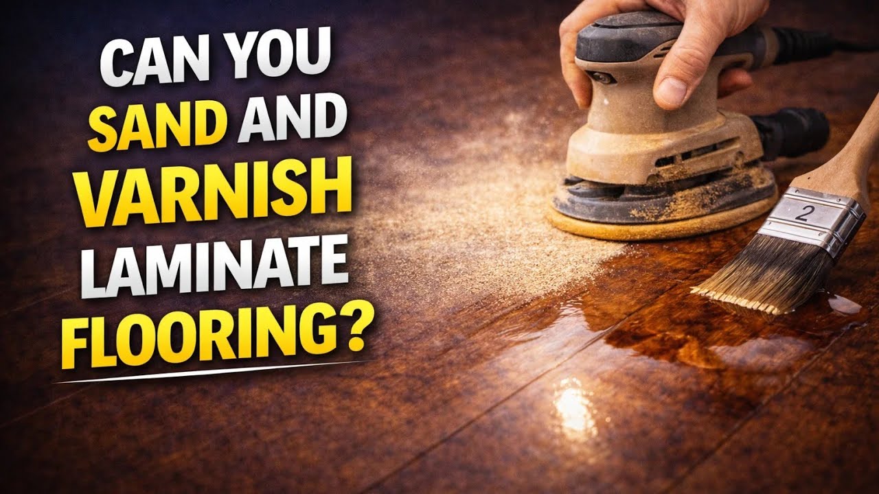 Can You Sand And Varnish Laminate Flooring