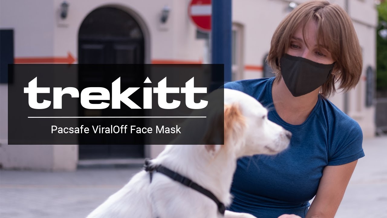 Inside Look: Pacsafe ViralOff Face Mask (Reusable & Washable!)