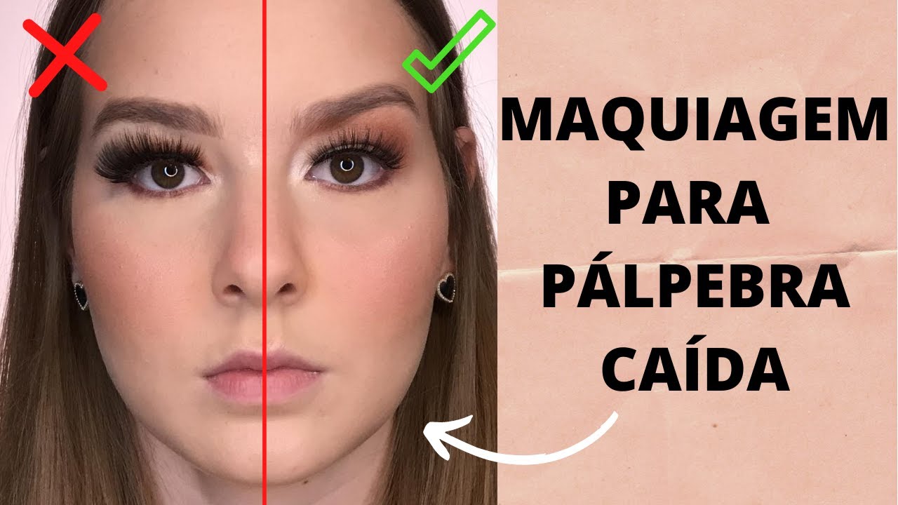 MAQUIAGEM PARA PÁLPEBRA CAÍDA E GORDINHA