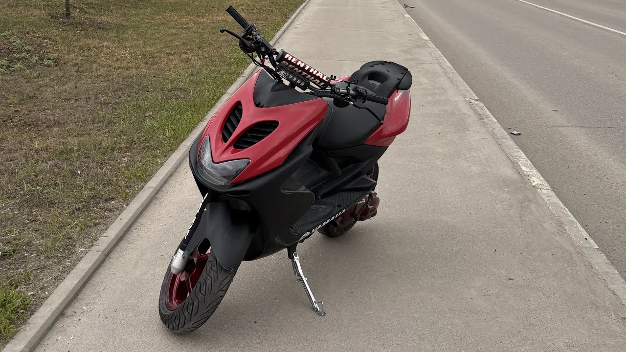 ВИДЕО ЗАПУСК YAMAHA AEROX 100