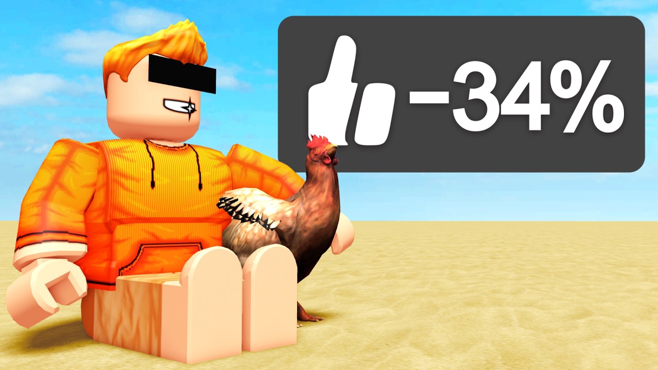 I found a game with negative likes