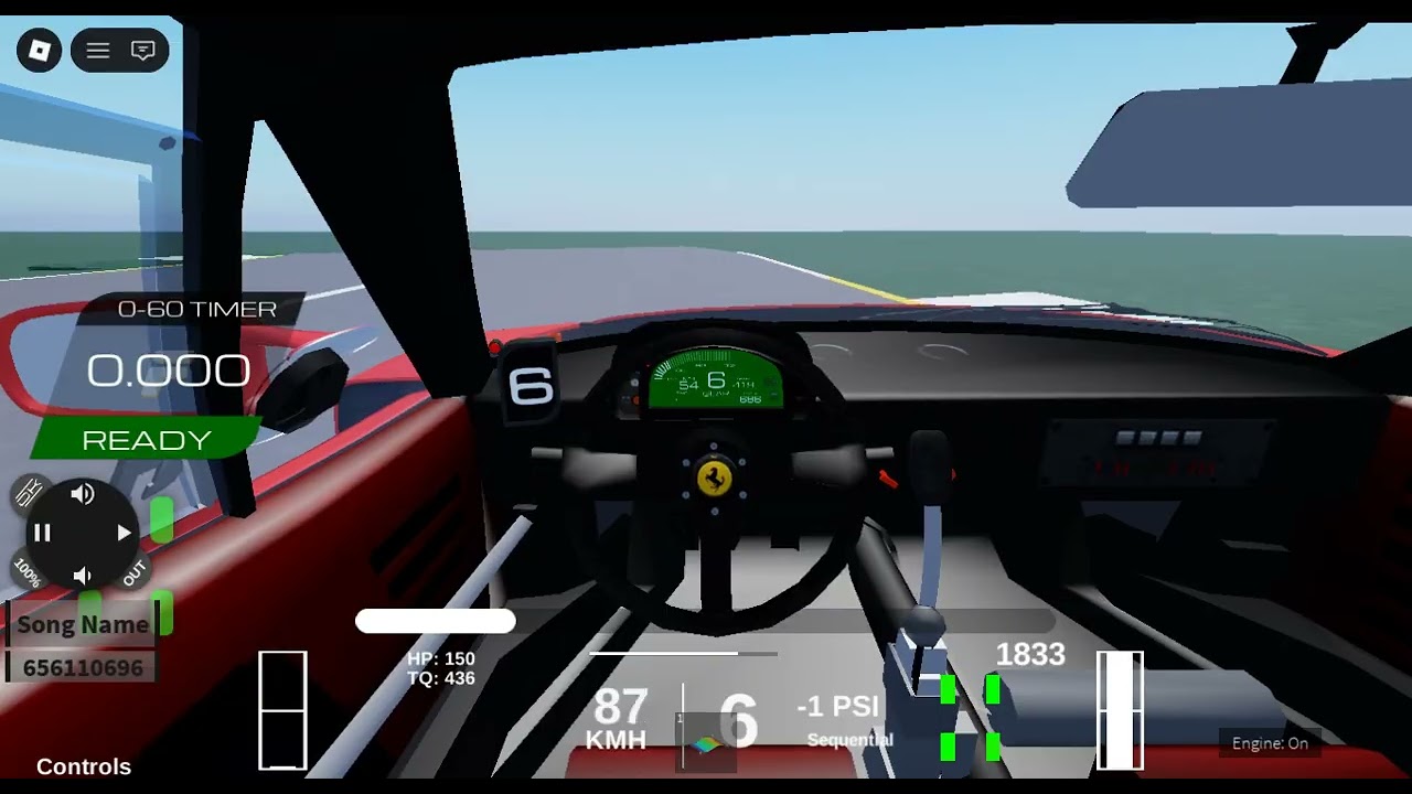 Ferrari F40 Compitizone / LM Acceleration Test