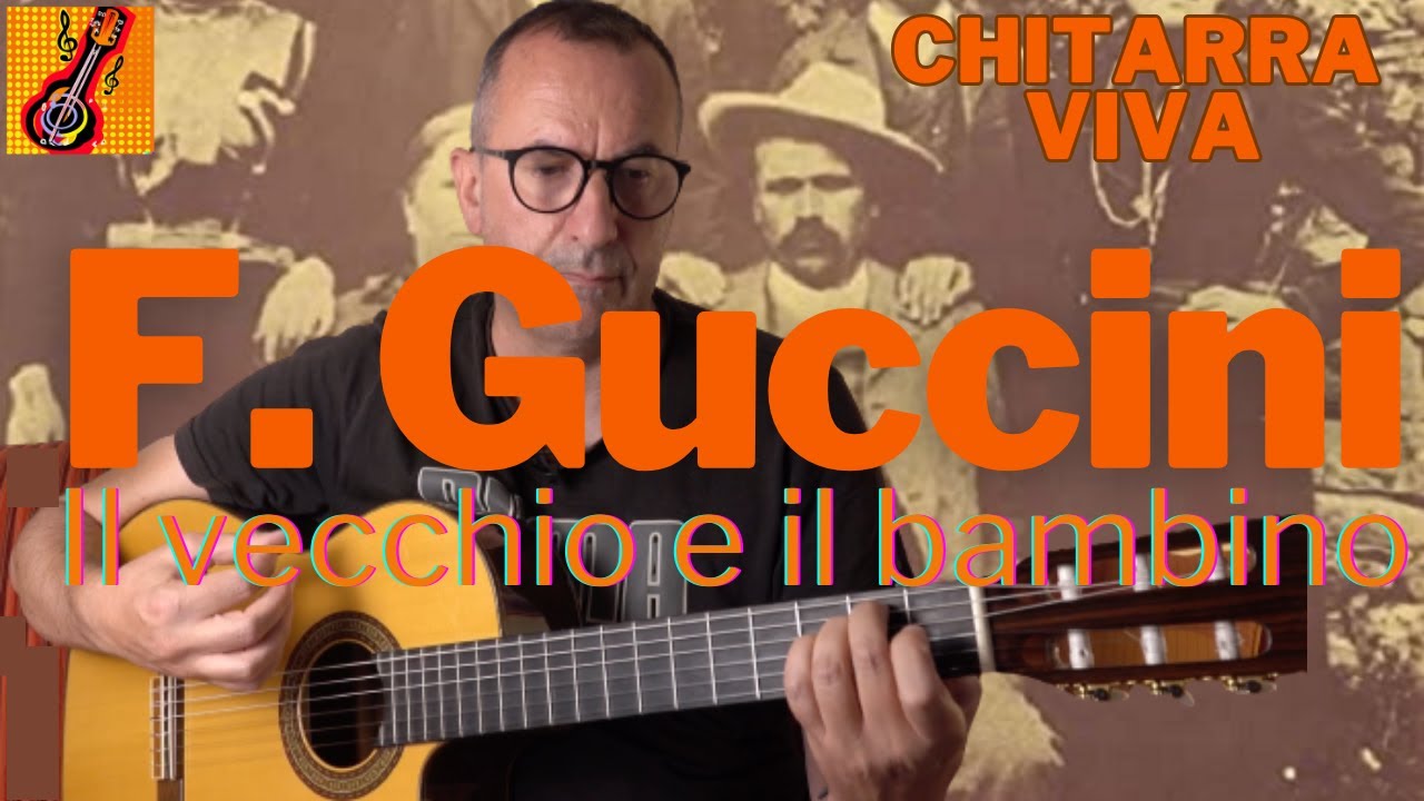 F. Guccini - Il vecchio e il bambino - Tutorial Lezione Chitarra