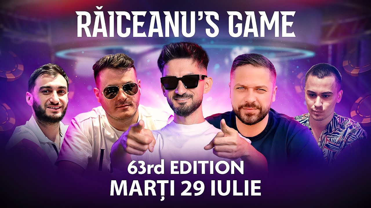 ♣ Raiceanu's Game Livestream 'Cash Games' — 63rd Edition 🔥