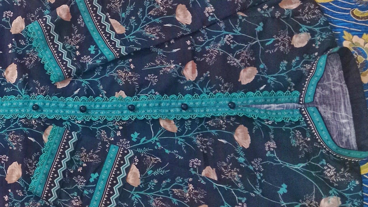 Front Open Shirt And Ban Neck Stitching Design | Latest Trendy Tailoring Style