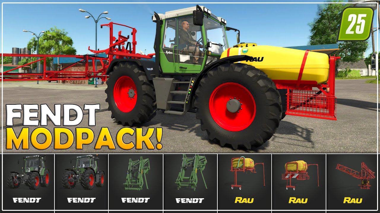 Fendt Tractor/Sprayer Pack - FS25 Mod Spotlight