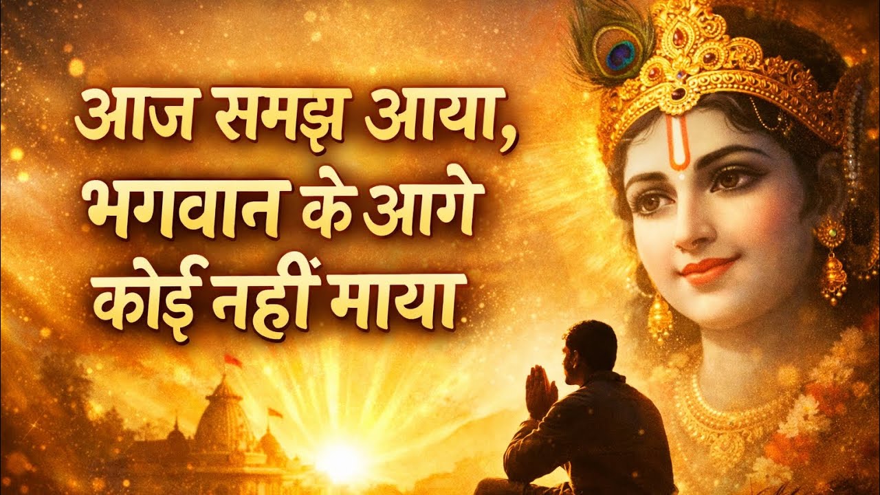 आज समझ आया भगवान के आगे कोई नहीं माया |Sach Hai / Sad Song