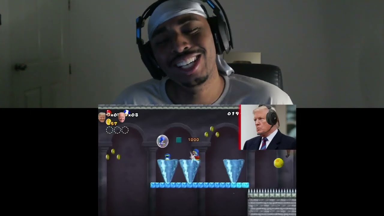 Ice World Complete! | Presidents Play New Super Mario Bros. Wii