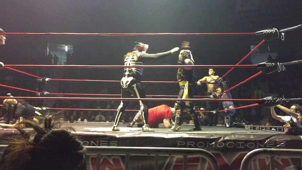 Los Psycho Circus y Pentagon Jr Vs La Parka y Garza Jr 4