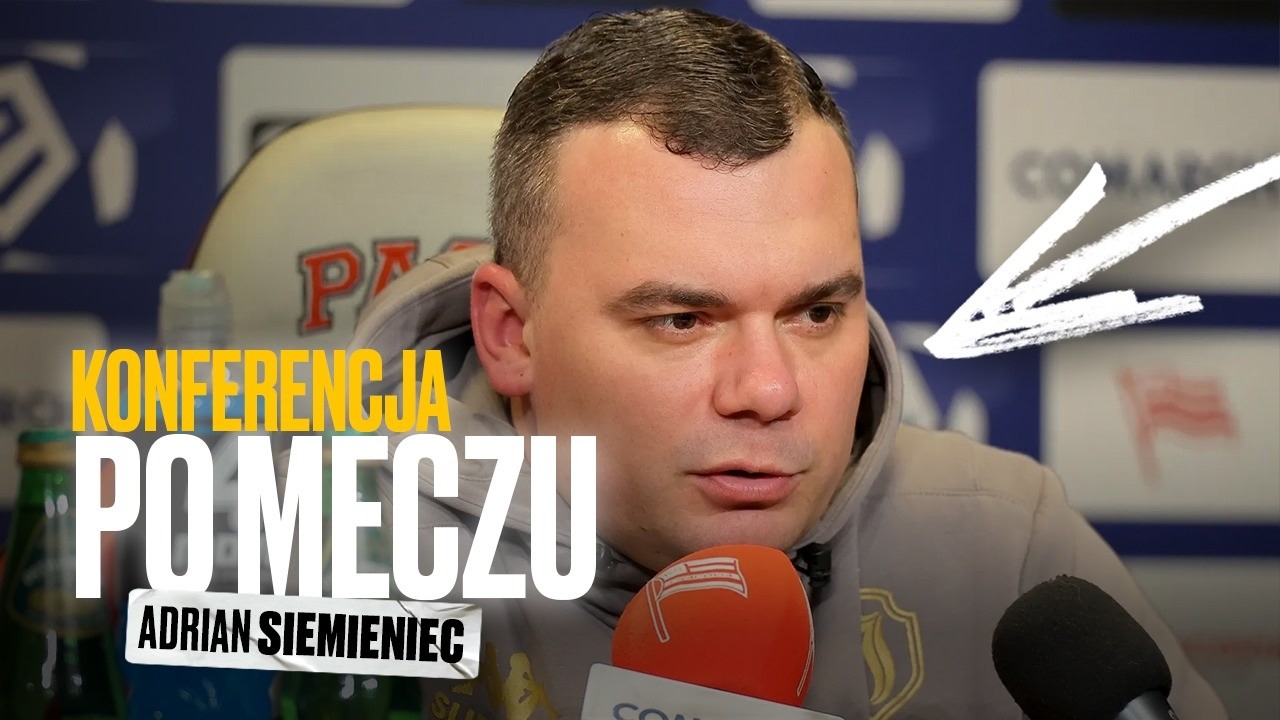 KONFERENCJA PO MECZU CRACOVIA  - JAGIELLONIA