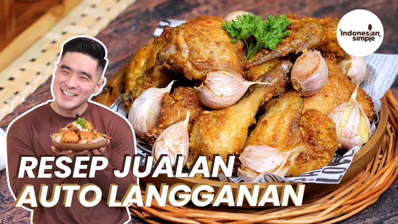 AROMANYA MENGGODA IMAN! | Ayam Goreng Bawang Putih Indonesia