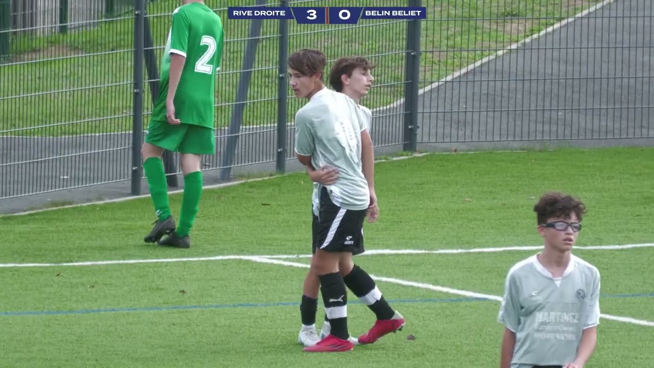 LFNA TV - Coupe Nouvelle-Aquitaine U15 : FC Rive Droite 33 VS FC Belin Beliet