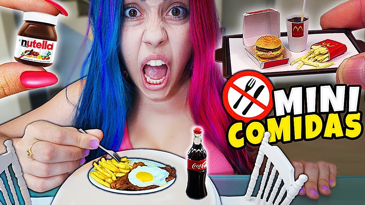 NAMORADA 24 HORAS só COMENDO MINI COMIDAS