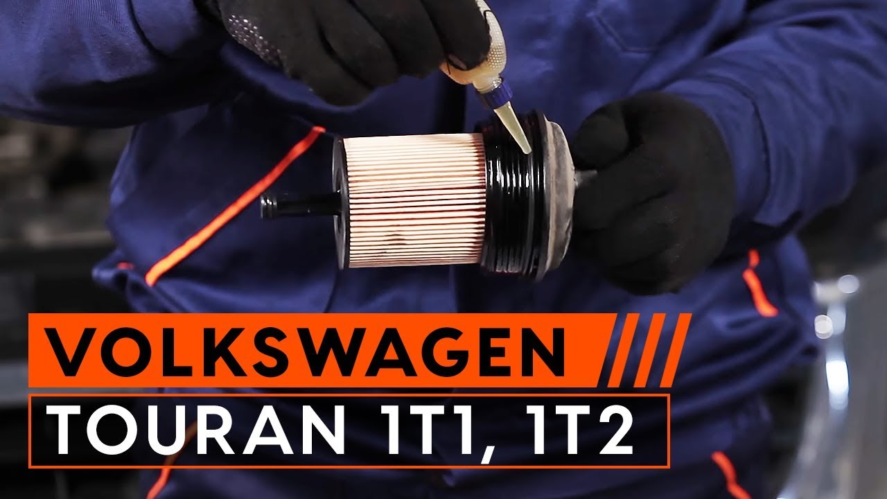Jak vyměnit motorový olej a olejový filtr na VW TOURAN 1T1, 1T2 [NÁVOD]