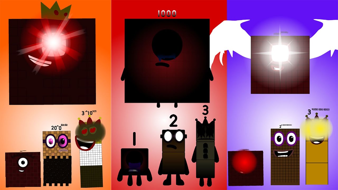 Numberblocks Band Re-Take (1at - 10decat - 100centat - 1zetiion) vs My Versions of UBD - Units