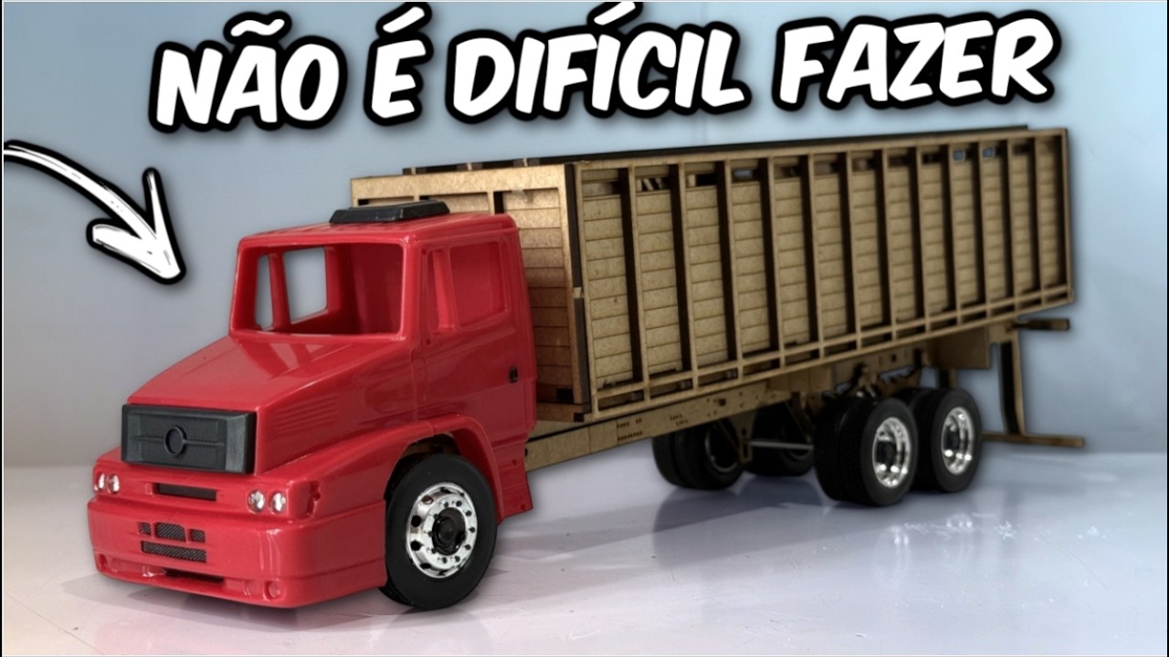 MINI 1620 BOIADEIRO DE MDF | COMO MONTAR DE FORMA RÁPIDA