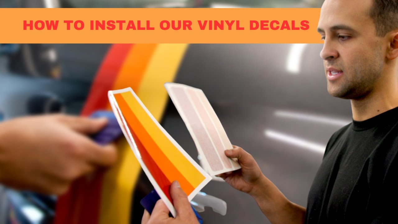 How to Install Vinyl Decal Stripes and Common Locations.