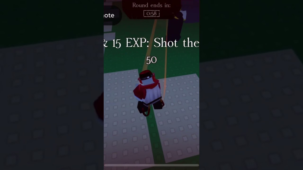 chance hits a 360 then skedaddles #roblox #forsaken