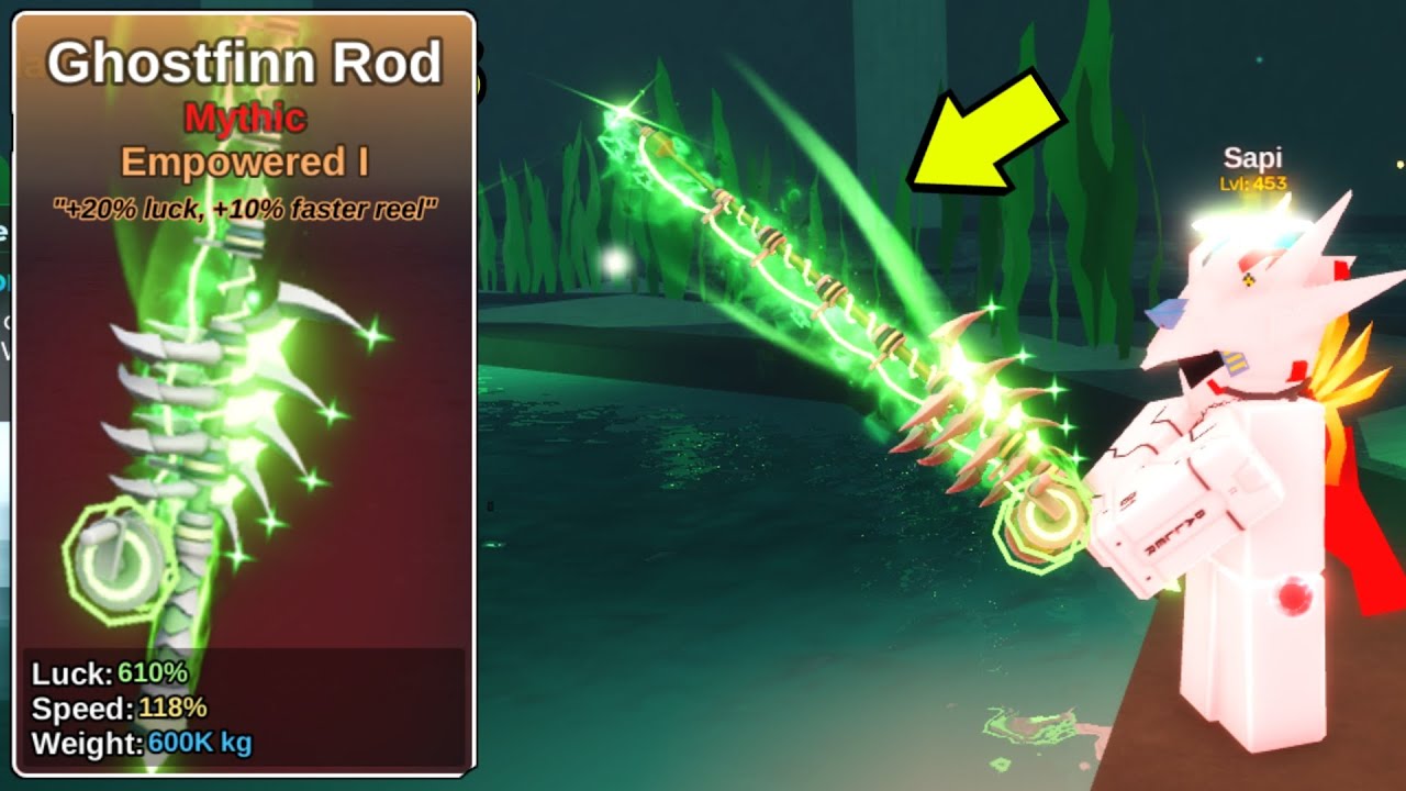 CARA CEPAT DAPETIN GHOSTFINN ROD DI FISH IT ROBLOX
