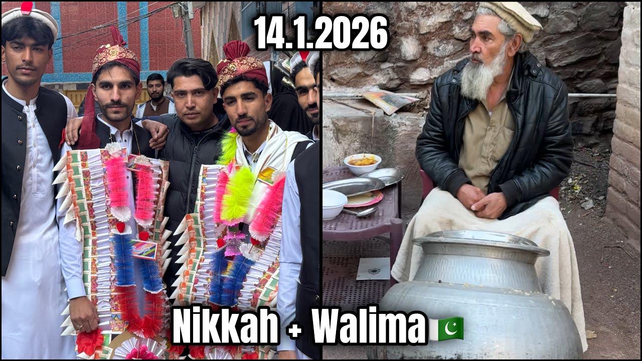 Nikkah + Walima || Akhtar Zeb Gulan Zeb | 14.1.2026#kotlikalansalehkhana 