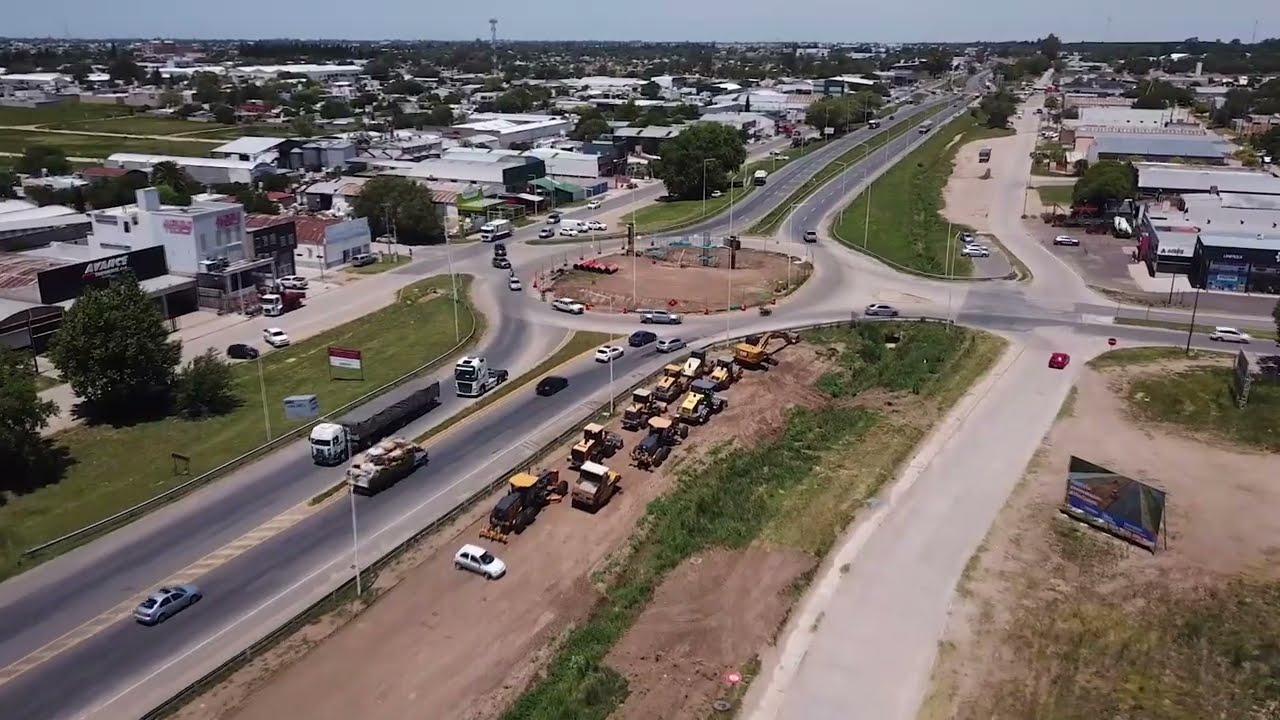 Circunvalación de Río Cuarto: se encuentran activos seis frentes de obra