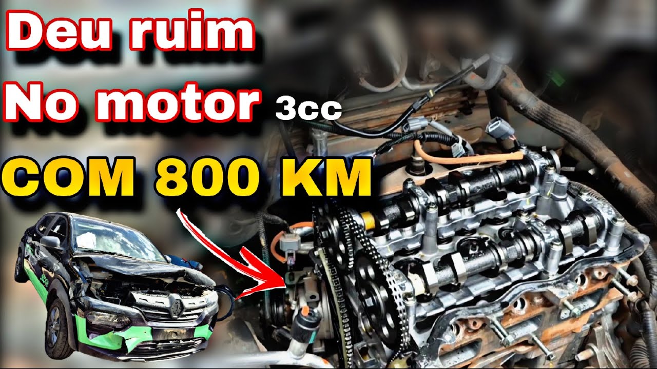 Abrimos o motor do Renault Kwid 2025 com apenas 800 km rodados, será que deu certo? 