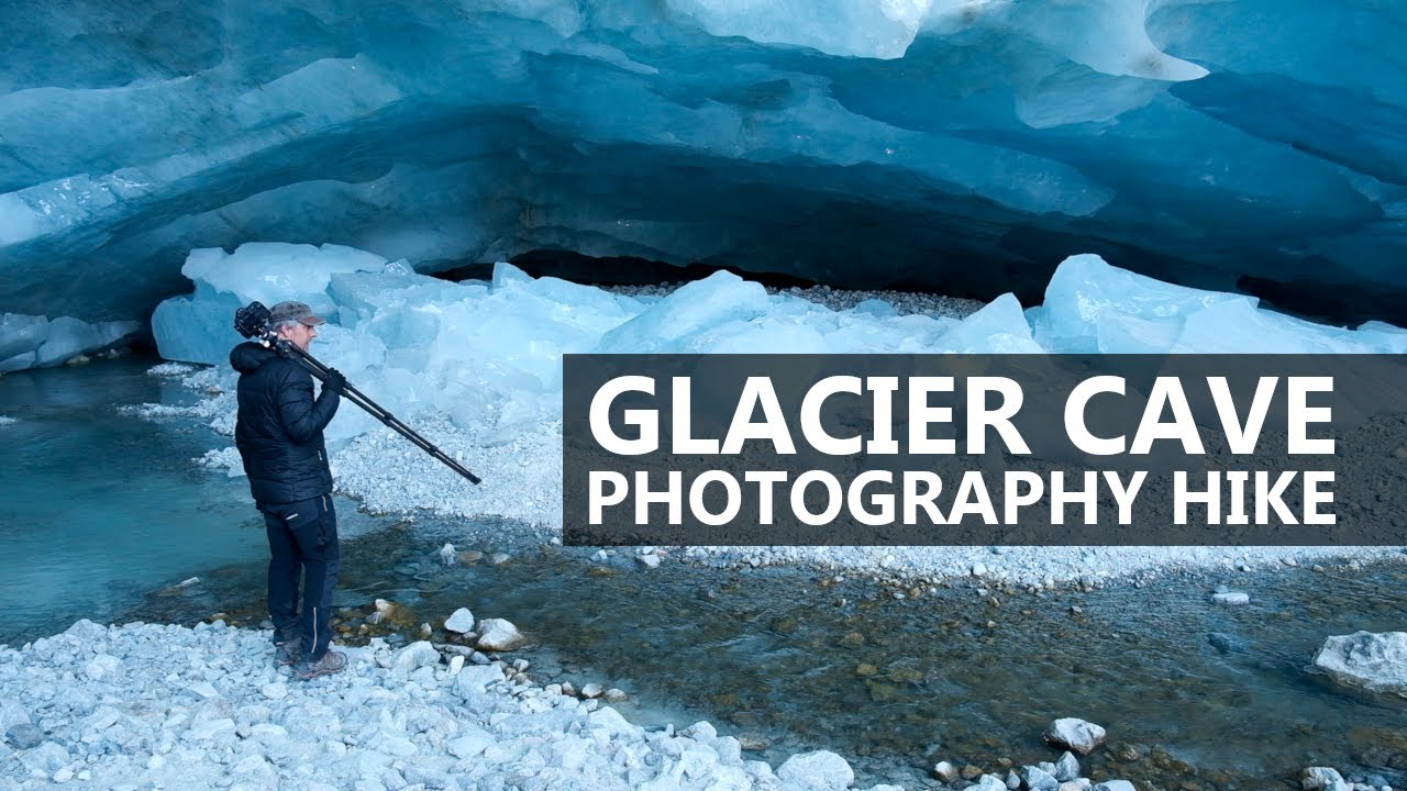 Glacier Cave Photography Hike in Switzerland