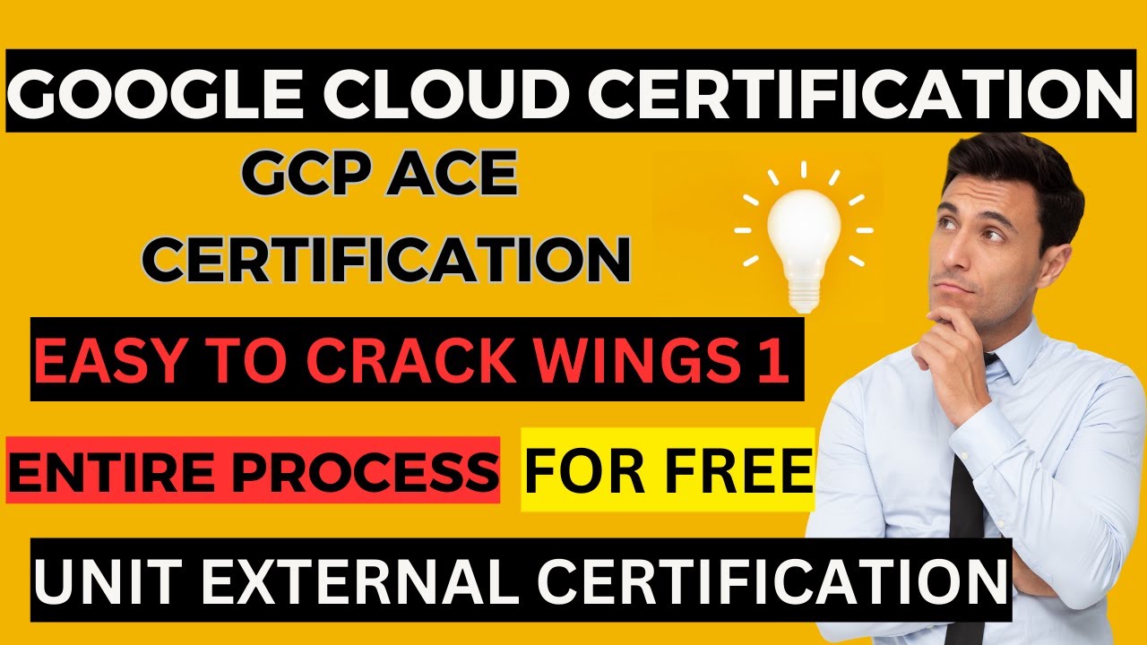 Unit External Google Cloud Certification Entire Process  || TCS Elevate Wings 1 Digital