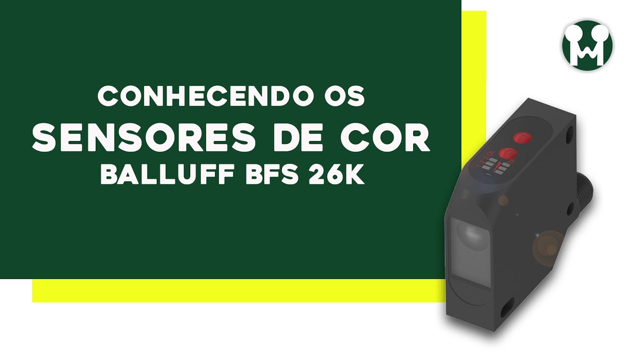Conhecendo os Sensores de Cor - Balluff BFS 26K