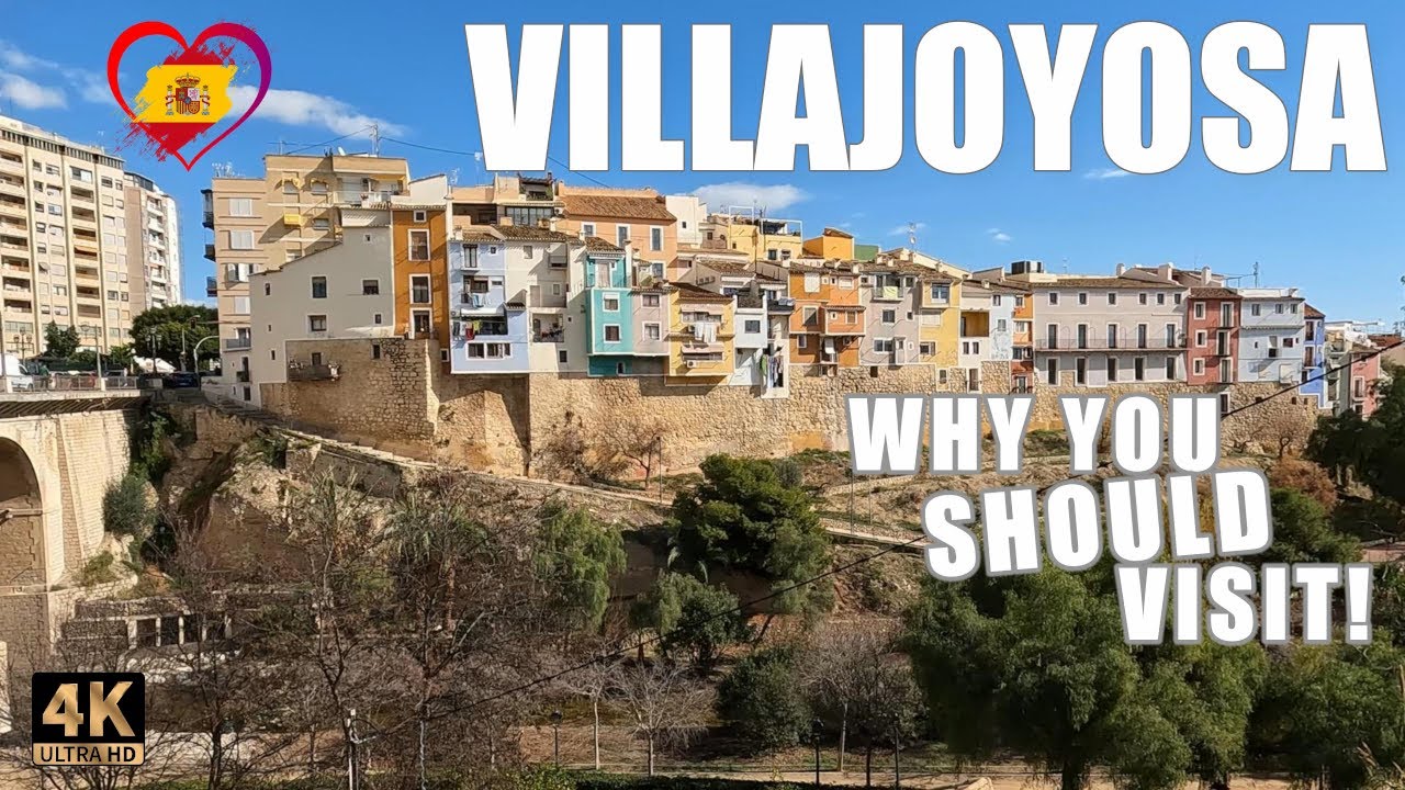 Walking Tour of BEAUTIFUL Villajoyosa Spain