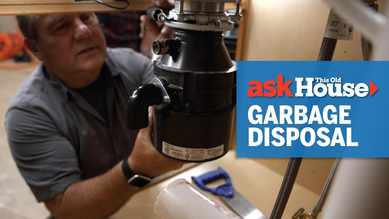 Как установить измельчитель отходов | Ask This Old House