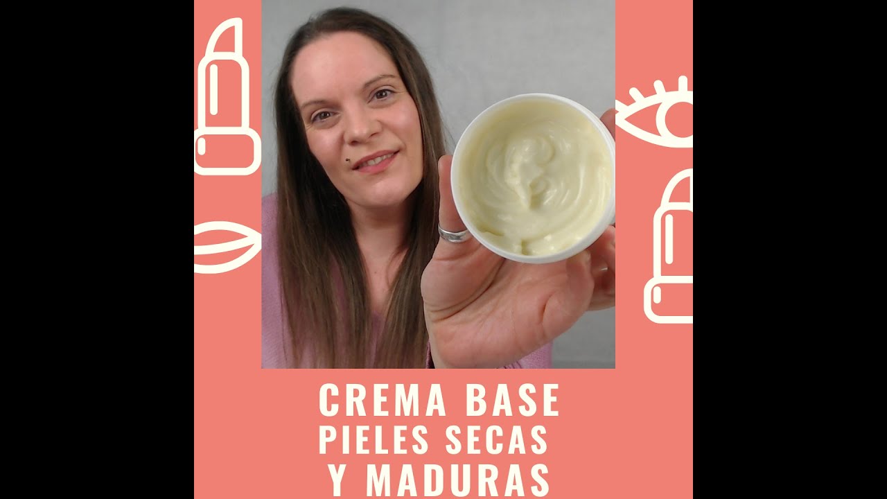 TUTORIAL COMO HACER UNA CREMA BASE PARA PIELES SECAS EN CASA🧫
