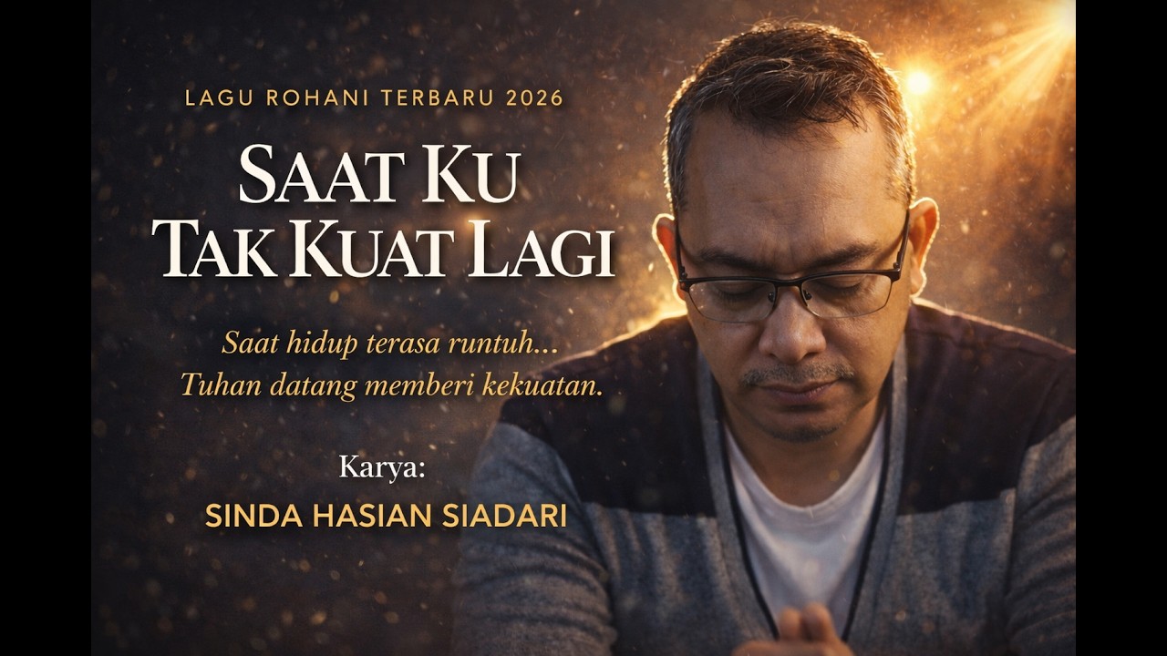 Lagu Rohani Terbaru Saatku Tak Kuat Lagi Tuhan Selalu Memberi Kekuatan Baru | Sinda Hasian Siadari