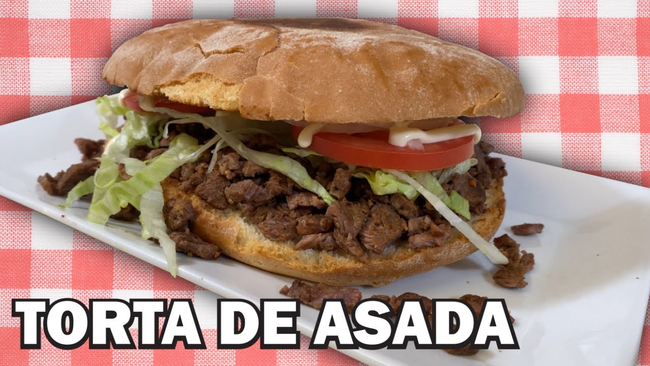 Cómo hacer Torta de Asada | fácil y rápido
