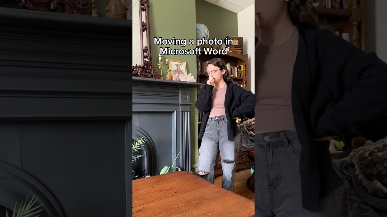 Moving a Photo in Microsoft Word