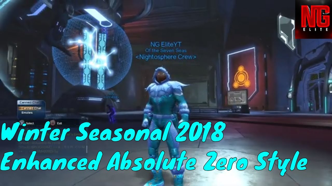 DCUO: Absolute Zero Winter Style | Enhanced Included