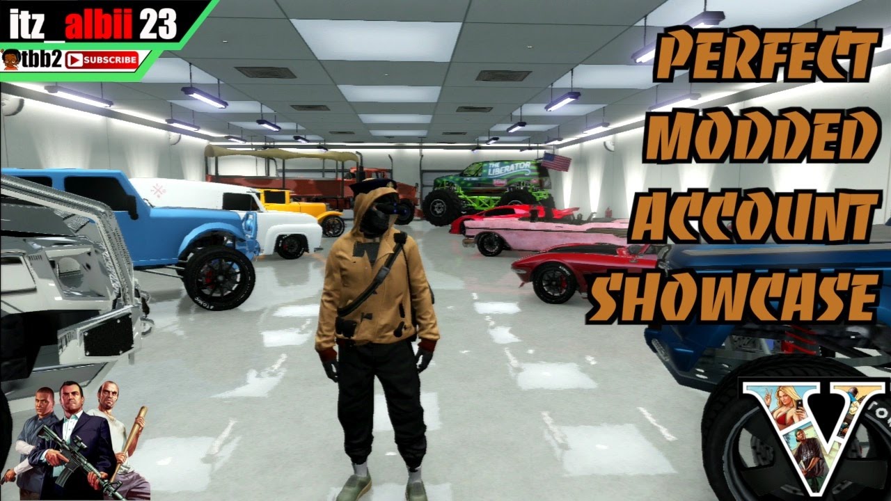 PERFECT MODDED ACCOUNT SHOWCASE- GTA V ONINE {PS3]