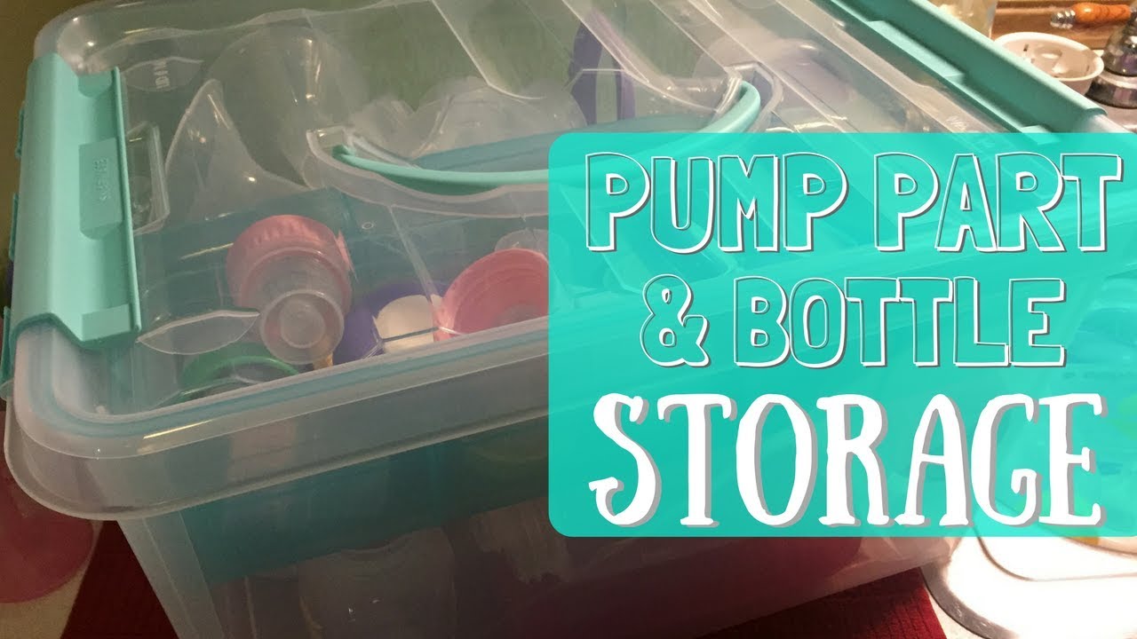 Pump Part & Bottle Storage // Momma Alia