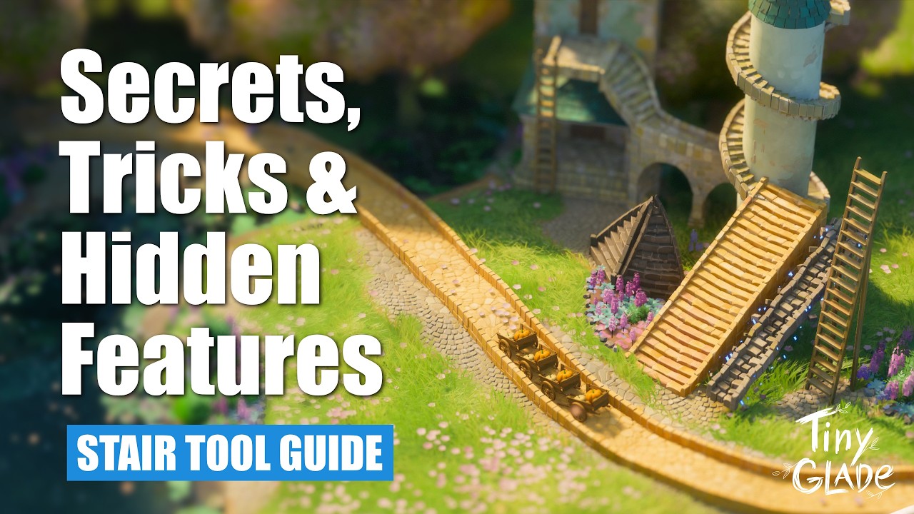 Stair Tool Secrets They Didn’t Tell You! | Tiny Glade Update