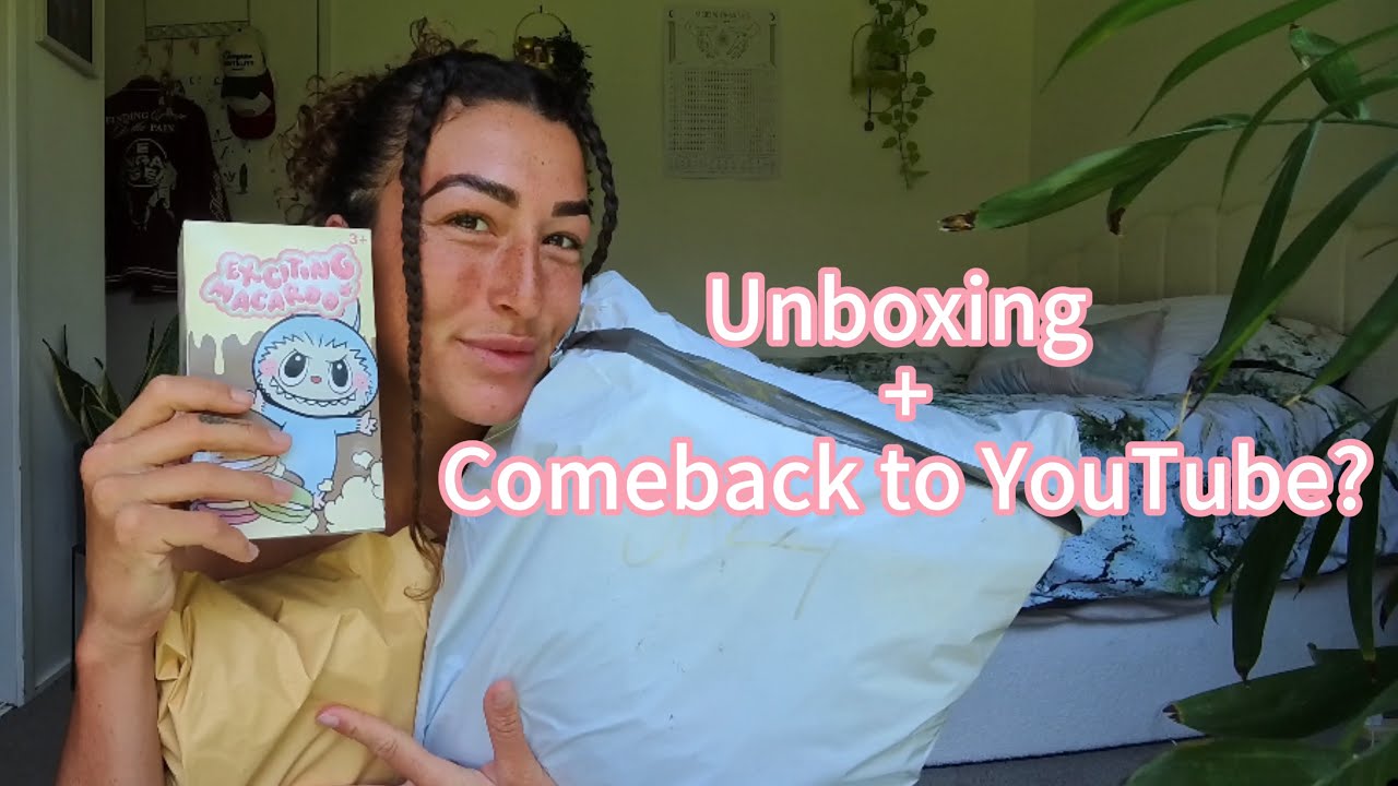 Comeback to YouTube? Unboxing (ENGAGE/swimwear/labubu) 